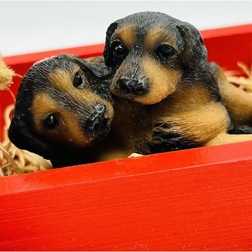 Annalee Doll Society Precious Cargo Logo Kid Boy Puppies‎ 7